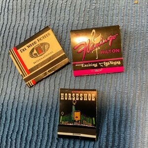 Vintage Hotel Matchbooks Set